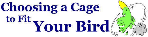 Choosing a Cage to Fit Your Bird